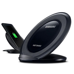 BASE DE CARGA INALAMBRICA SAMSUNG MICRO USB 1,5 - 2 A 6W NEGRO