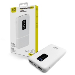 POWER BANK ROCA PB5LCD 5000 MAH BLANCO