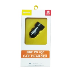 CARGADOR PARA AUTO 30W  CARGA RAPIDA B102 AIVR