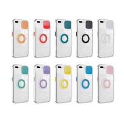 CASE TRANSPARENTE PARA IPHONE 7 PLUS / 8 PLUS (PROTECTOR COLOR)