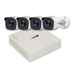 KIT DE SEGURIDAD LOGAN 8 CANALES 1080P, DVR C / 4 CAMARAS