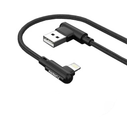 CABLE TRENZADO IPHONE 90 GRADOS X70 1M FONENG