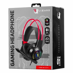 AURICULAR GAMER XZZ-HP-01 MIC PCPS4XBOX X-LIZZARD