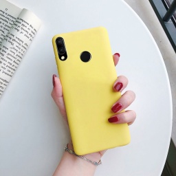 CASE FUNDA DE SILICONA PARA HUAWEI P SMART 2019