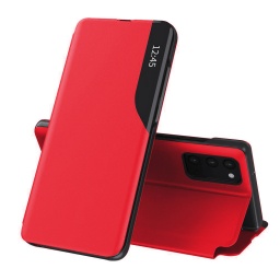 CASE FUNDA TIPO AGENDA CON RELOJ PARA SAMSUNG A20  A30