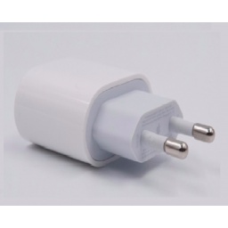 FICHA DE CARGA IPHONE USB C 18W BLANCA