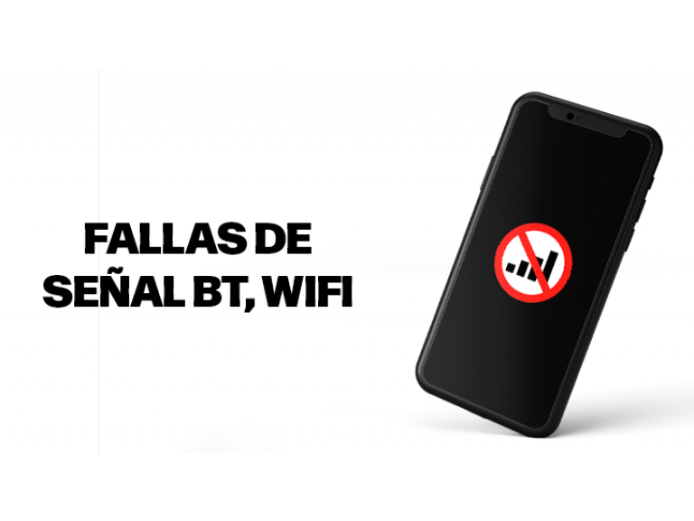 Fallas de seal BT, WIFI