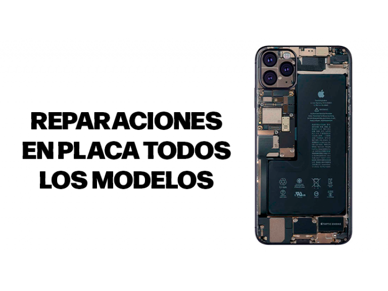 Reparaciones en placa de todos los modelos